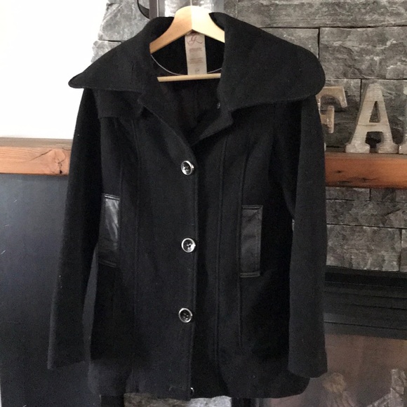 Groggy Brand Like new Black wool winter coat - Picture 10 of 10